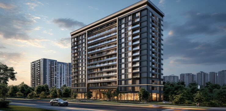 Arham Residency in Shahibaug Ahmedabad offering residential apartments for families